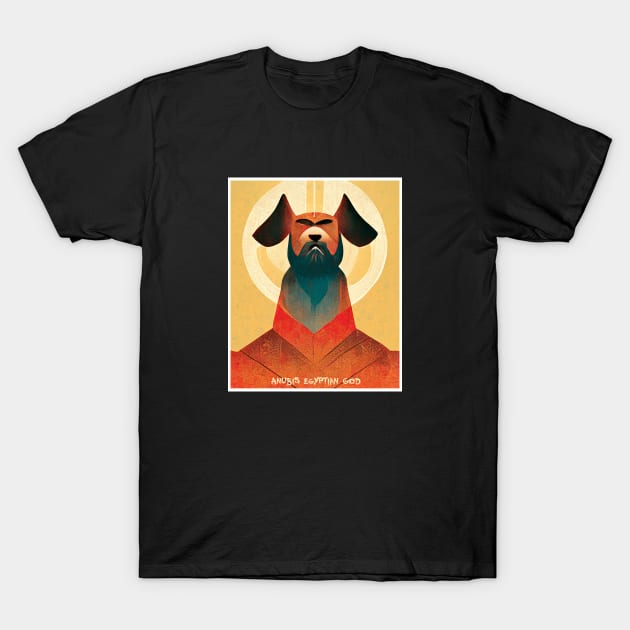 Anubis Egyptian God T-Shirt by ElArrogante